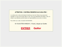 Tablet Screenshot of gayzone.fr